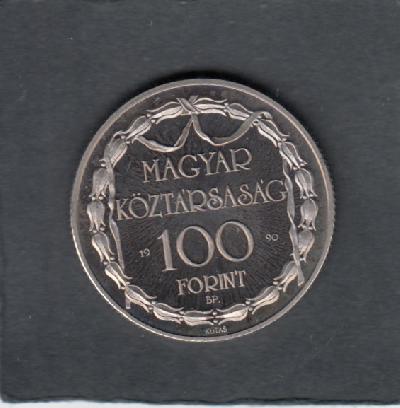 Beschrijving: 100 Forint  THEATRE